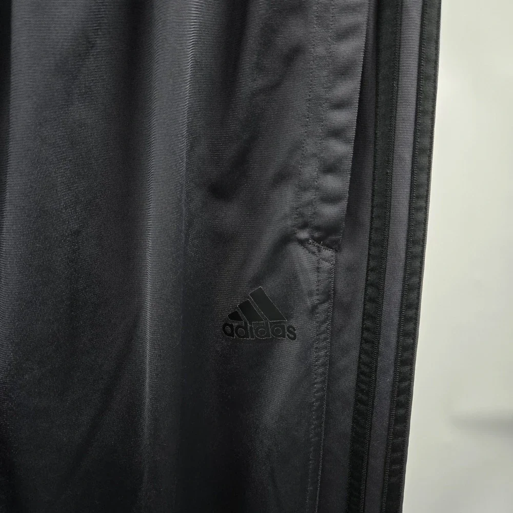 Adidas Primegreen Dark Gray 3-Stripe Track Pants Men's Size 2XL Polyester